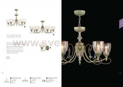 Люстра Maytoni RC145-PL-05-MG Sabina