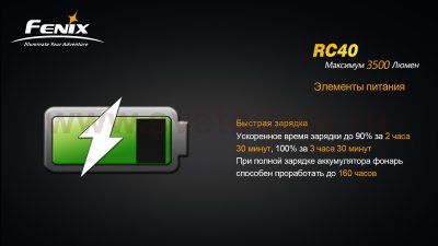 Фонарь Fenix RC40