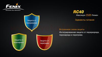 Фонарь Fenix RC40
