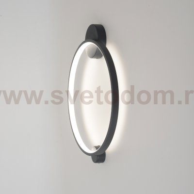 Светильник настенный бра Crystallux REAL AP18W LED BLACK REAL