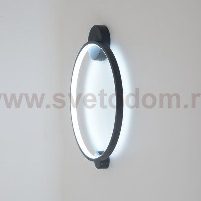 Светильник настенный бра Crystallux REAL AP18W LED BLACK REAL