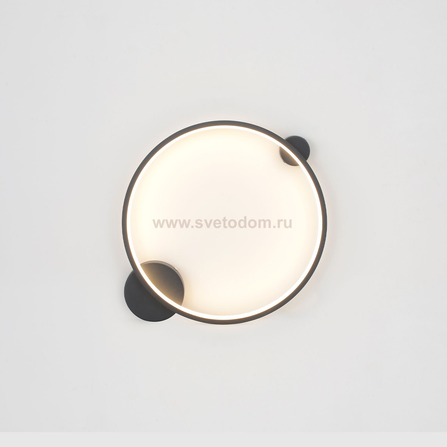 Светильник настенный бра Crystallux REAL AP18W LED BLACK REAL