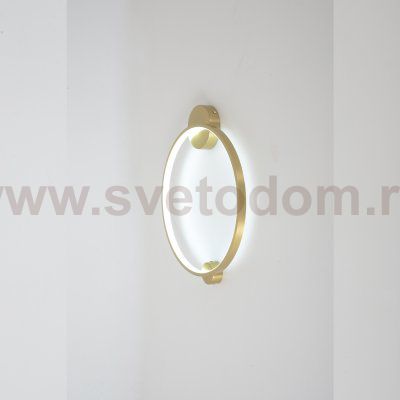 Светильник настенный бра Crystallux REAL AP18W LED BRASS REAL