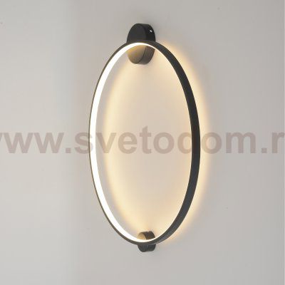 Светильник настенный бра Crystallux REAL AP26W LED BLACK REAL