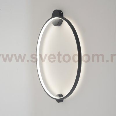 Светильник настенный бра Crystallux REAL AP26W LED BLACK REAL