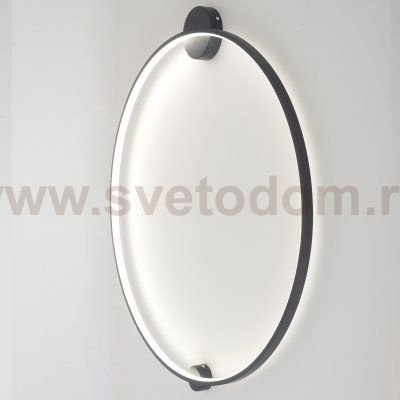 Светильник настенный бра Crystallux REAL AP35W LED BLACK REAL