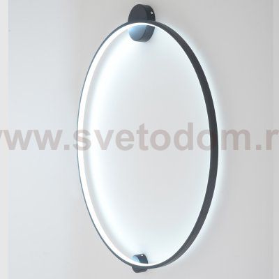 Светильник настенный бра Crystallux REAL AP35W LED BLACK REAL