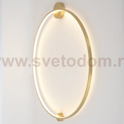 Светильник настенный бра Crystallux REAL AP35W LED BRASS REAL