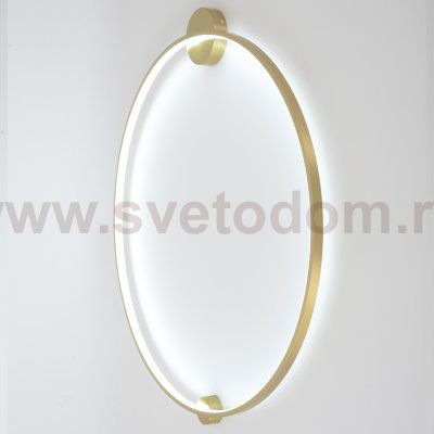 Светильник настенный бра Crystallux REAL AP35W LED BRASS REAL