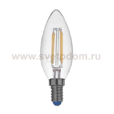 Лампа светодиодная REV 32359 4 LED PС37 E14 5W, 2700K, PREMIUM (FILAMENT), теплый свет, шт