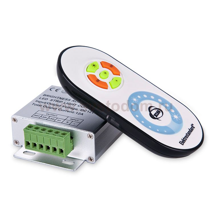 RF DM 12A Elektrostandard Сенсорный контроллер с ПДУ для монохромной светодиодной ленты