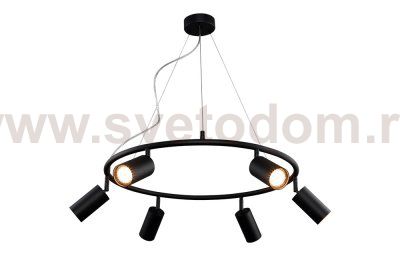 Светильник подвесной Crystal Lux RIVO SP6 BL