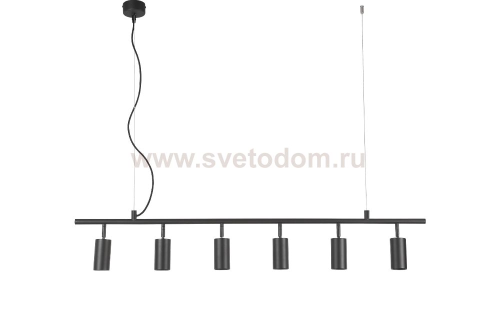 Светильник потолочный Crystal Lux RIVO SP6 L1200 BL
