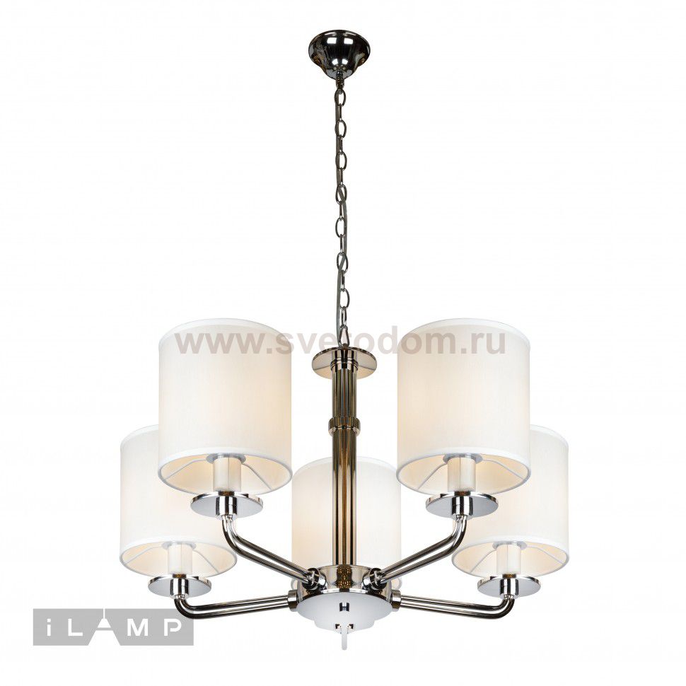 Подвесная люстра iLamp Joy RM003/5 Хром