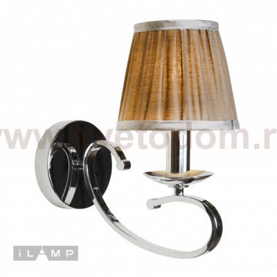 Настенный светильник iLamp Holiday RM6116/1W Хром