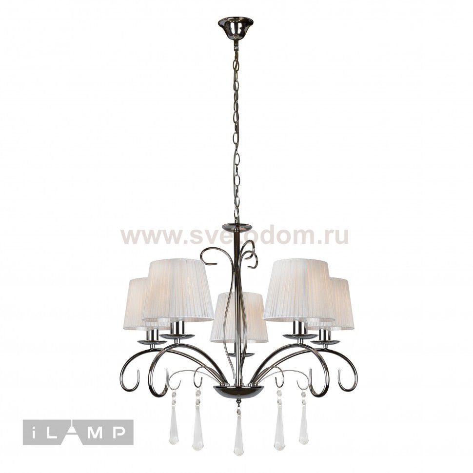 Подвесная люстра iLamp Perfection RM7006/5 Хром