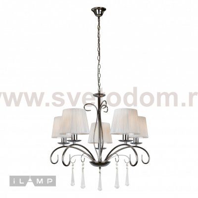 Подвесная люстра iLamp Perfection RM7006/5 Хром