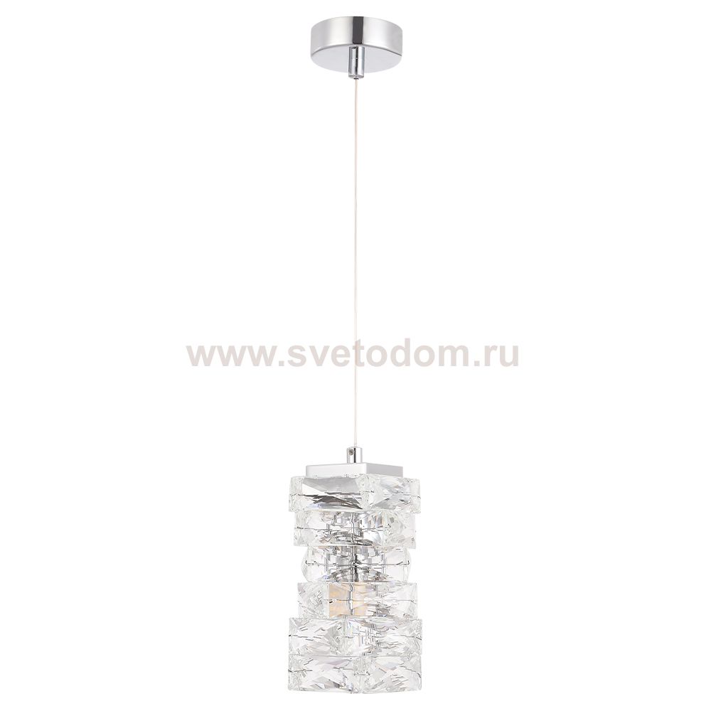 Подвесной светильник Crystallux ROLANDO SP1.2 CHROME ROLANDO