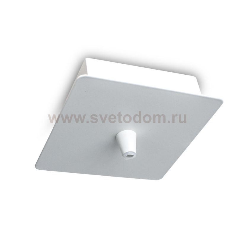 Сопутствующий товар Ideal lux ROSONE METALLO 1 LUCE SQUARE BIANCO (203232)