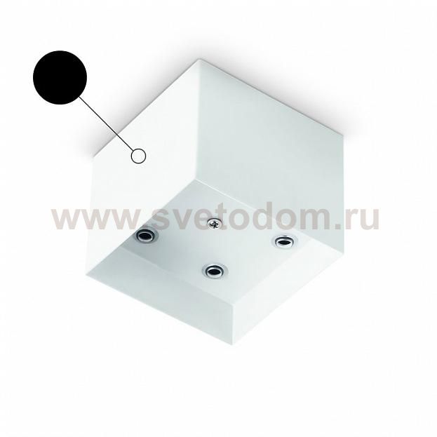 Светильник Ideal lux ROSONE METALLO 5 LUCI SQUARE NERO