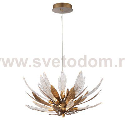 Люстра RP168416-19 bronze/clear