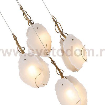Подвесной светильник RP168421-4 matt gold bronze