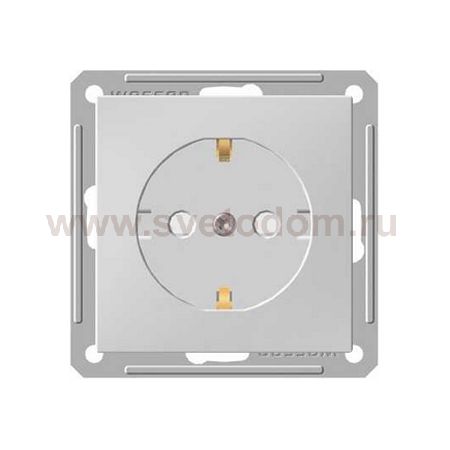 Розетка Wessen 59 с/у без рамки С ЗК (250В, 16А, с ЗП) цвет (RS16-152-25-86)
