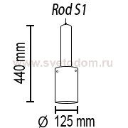 Подвесной светильник Rod S1 10 10