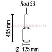 Подвесной светильник Rod S3 12 12