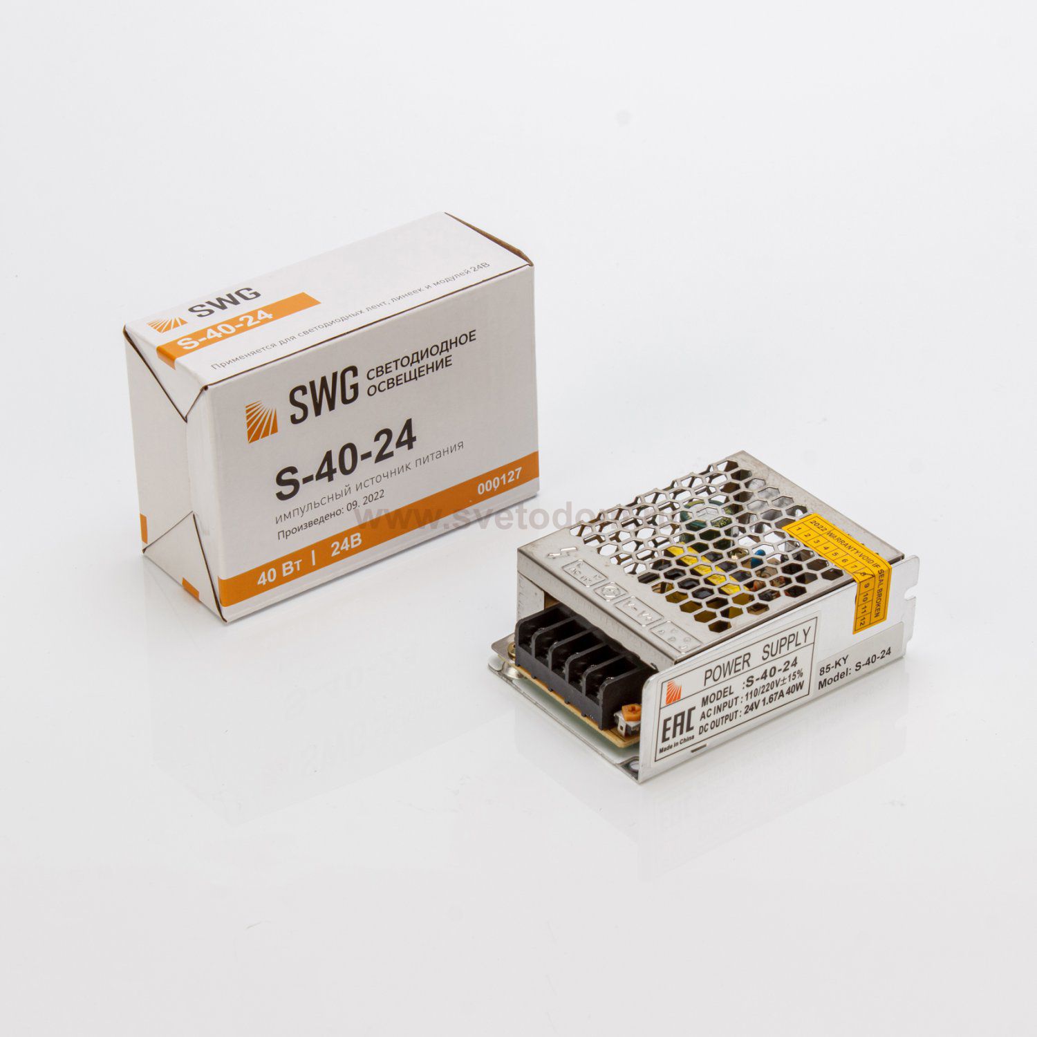 Блок питания S-40-24 S-40-24