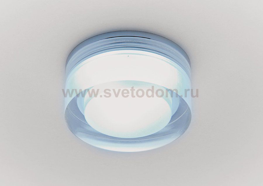 Точечный светильник Ambrella светодиодный S101 CH CL+FROST 4200K 3W