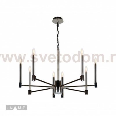 Подвесная люстра iLamp MiMi S101/8 Хром