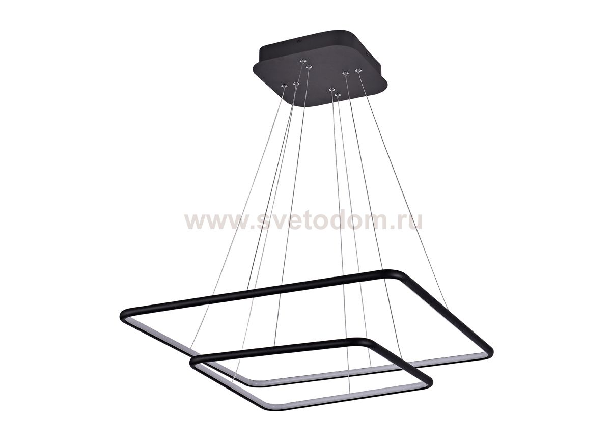 Светодиодный светильник подвесной Donolux S111024/2SQ 75W Black In