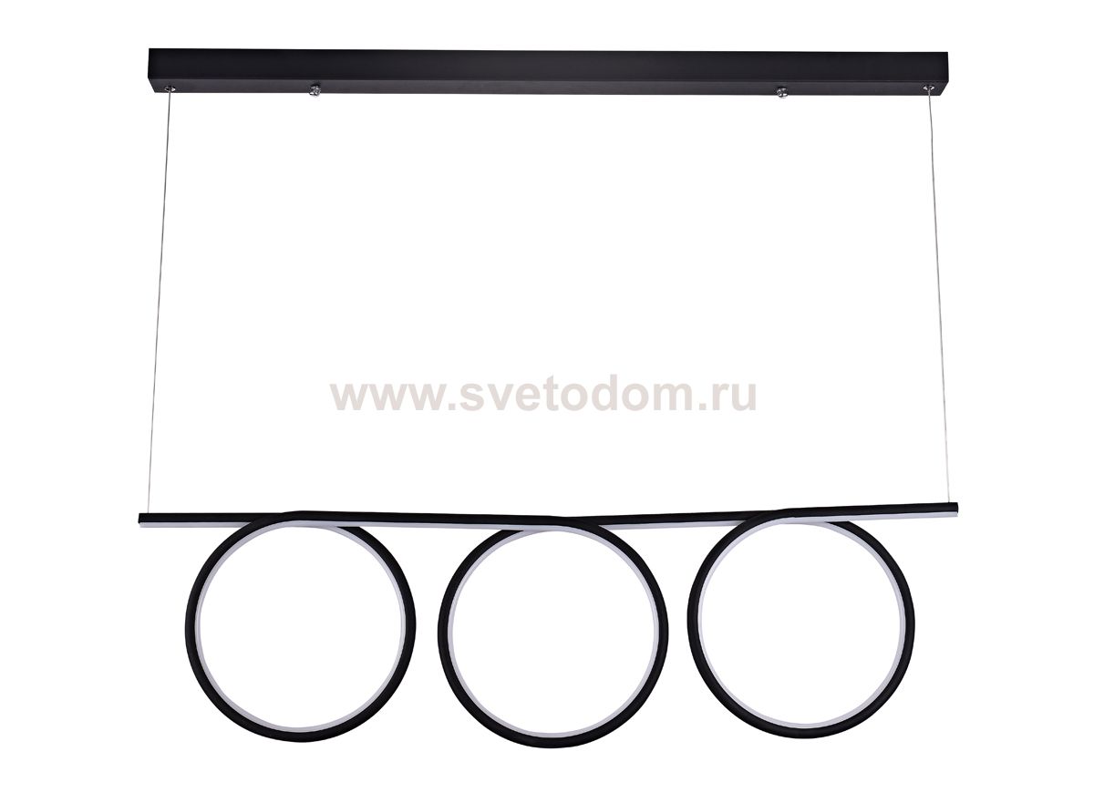 Светодиодный светильник подвесной Donolux S111024/3 70W Black