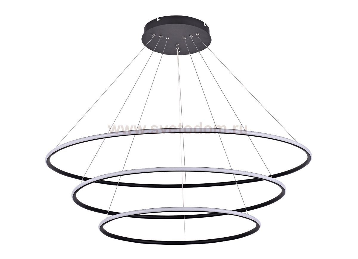 Светодиодный светильник подвесной Donolux S111024/3R 144W Black Out