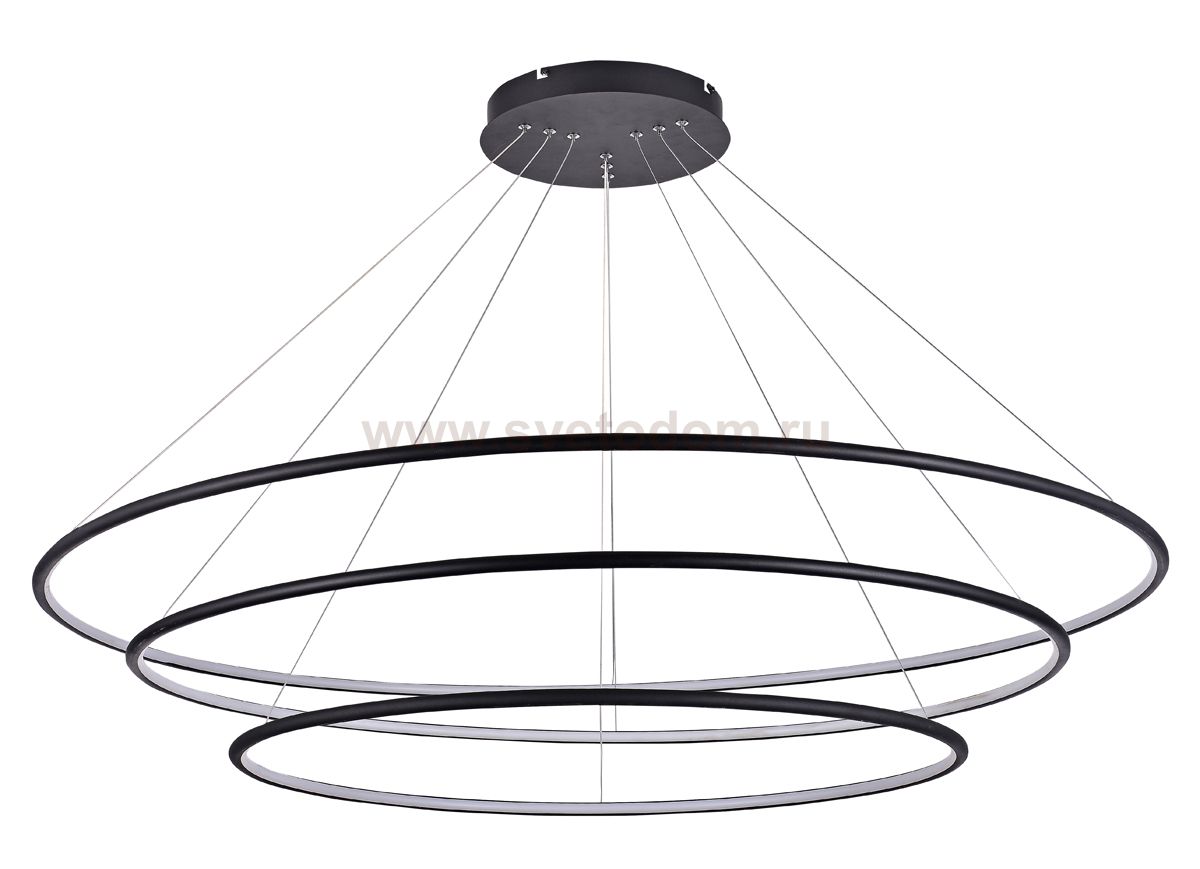 Светодиодный светильник подвесной Donolux S111024/3R 180W Black In