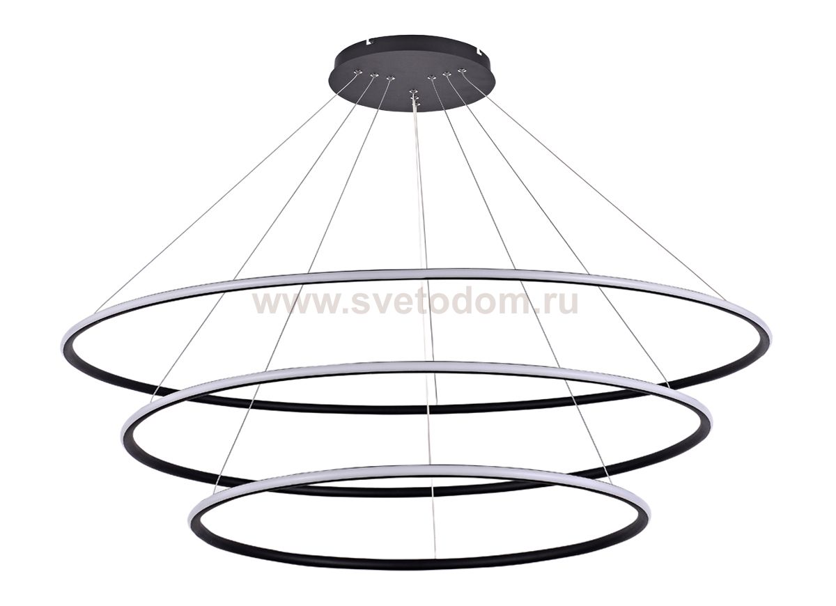 Светодиодный светильник подвесной Donolux S111024/3R 180W Black Out