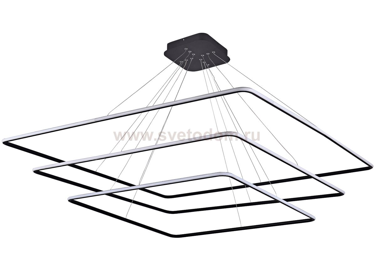 Светодиодный светильник подвесной Donolux S111024/3SQ 180W Black Out