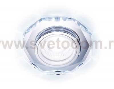 Светильник точечный Ambrella S213 CL хром/прозрачный /MR16+3W(LED COLD) COMPO SPOT