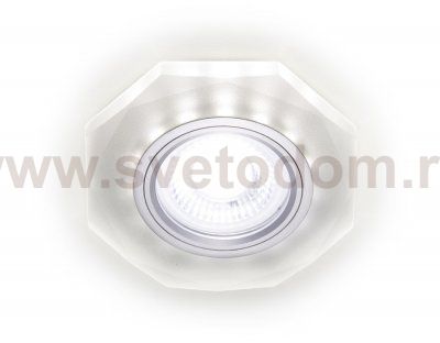 Светильник точечный Ambrella S213 WH хром/матовый /MR16+3W(LED WHITE) COMPO SPOT