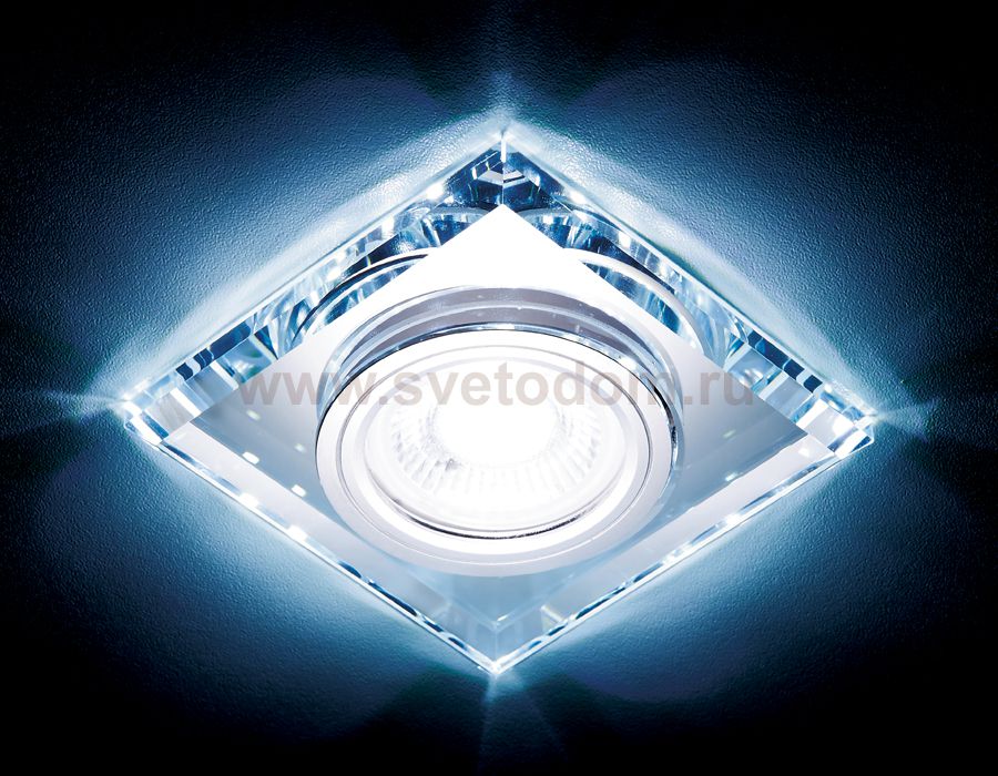 Светильник точечный Ambrella S215 CL хром/прозрачный /MR16+3W(LED COLD) COMPO SPOT