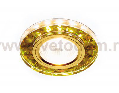 Светильник точечный Ambrella S225 WH/G/WH белый/золотой/MR16+3W(LED WHITE) COMPO SPOT