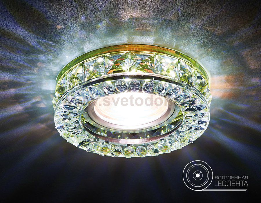 Встраиваемый светильник Ambrella S241 GD