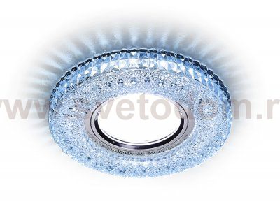 Светильник точечный Ambrella S271 CL/CLD хром/прозрачный MR16+3W(LED COLD) COMPO SPOT