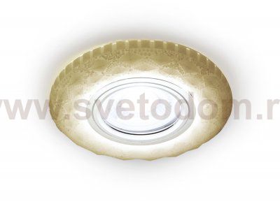 Светильник точечный Ambrella S288 W хром/белый /MR16+3W(LED WHITE) COMPO SPOT