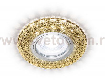 Светильник точечный Ambrella S291 CH/WR хром/прозрачный MR16+3W(LED WARM 3000K) COMPO SPOT