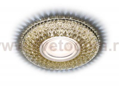Светильник точечный Ambrella S333 CF/WR хром/кофе/MR16+3W(LED WARM 3000K) COMPO SPOT