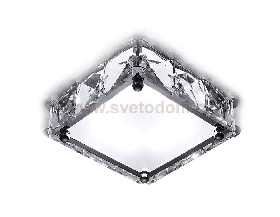 Светильник точечный Ambrella S50 CH/W 4W хром/матовый 4200K LED COMPO SPOT