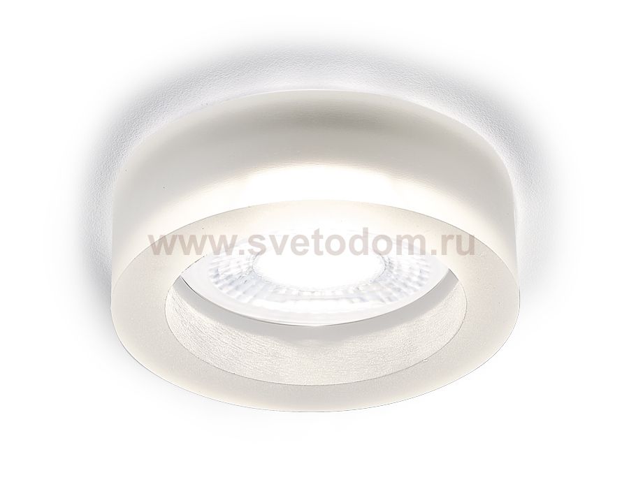 Светильник точечный Ambrella S9160 W матовый/хром MR16+3W(LED WHITE) COMPO SPOT