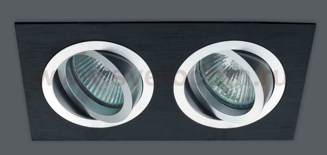 Светильник встраиваемый Donolux SA1522-Alu/Black